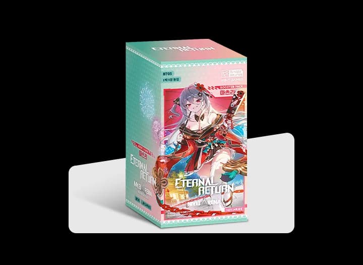Nivel Arena BT05 Eternal Return Matsuri Booster Box Korean TCG 24 Packs