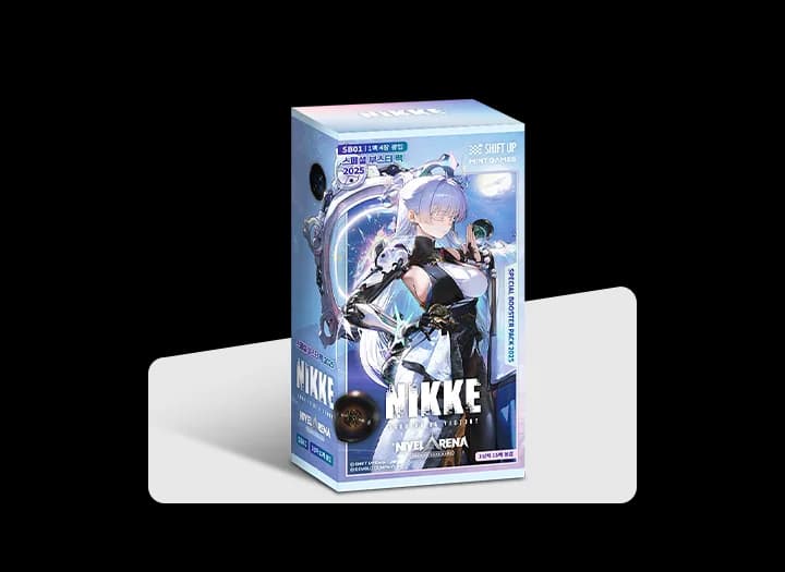 Nivel Arena SB01 NIKKE Special Booster 2025 Box Korean TCG 15 Packs