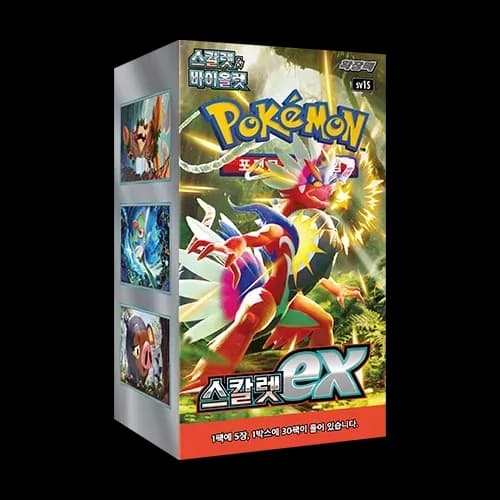 Pokémon TCG Korean Scarlet ex SV1S Booster Box 30 Packs
