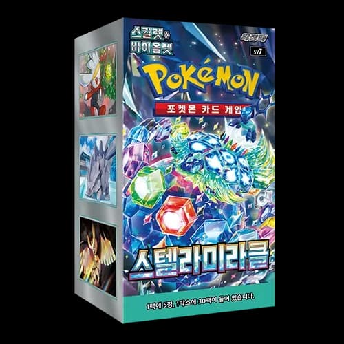 Pokémon TCG Korean Stellar Miracle SV7 Booster Box 30 Packs