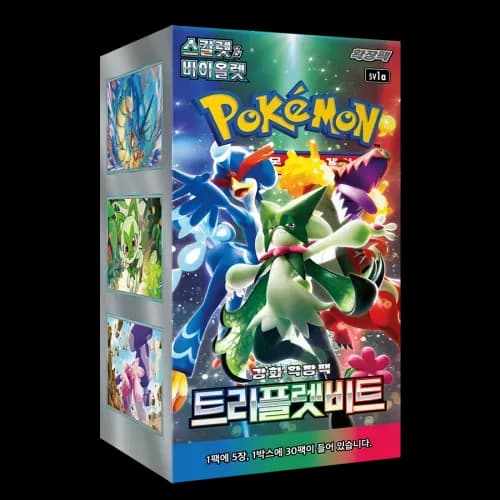 Pokémon TCG Korean Triplet Beat SV1a Booster Box 30 Packs