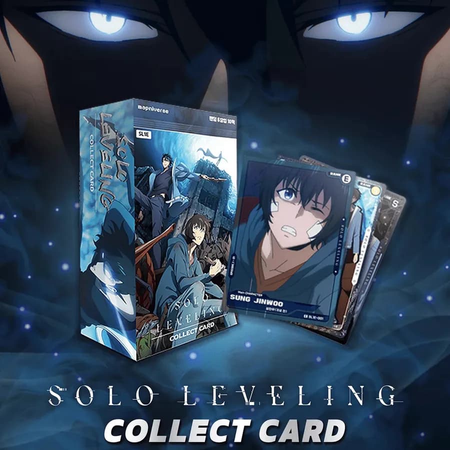 Solo Leveling Collect Card SL1E Booster Box Korean