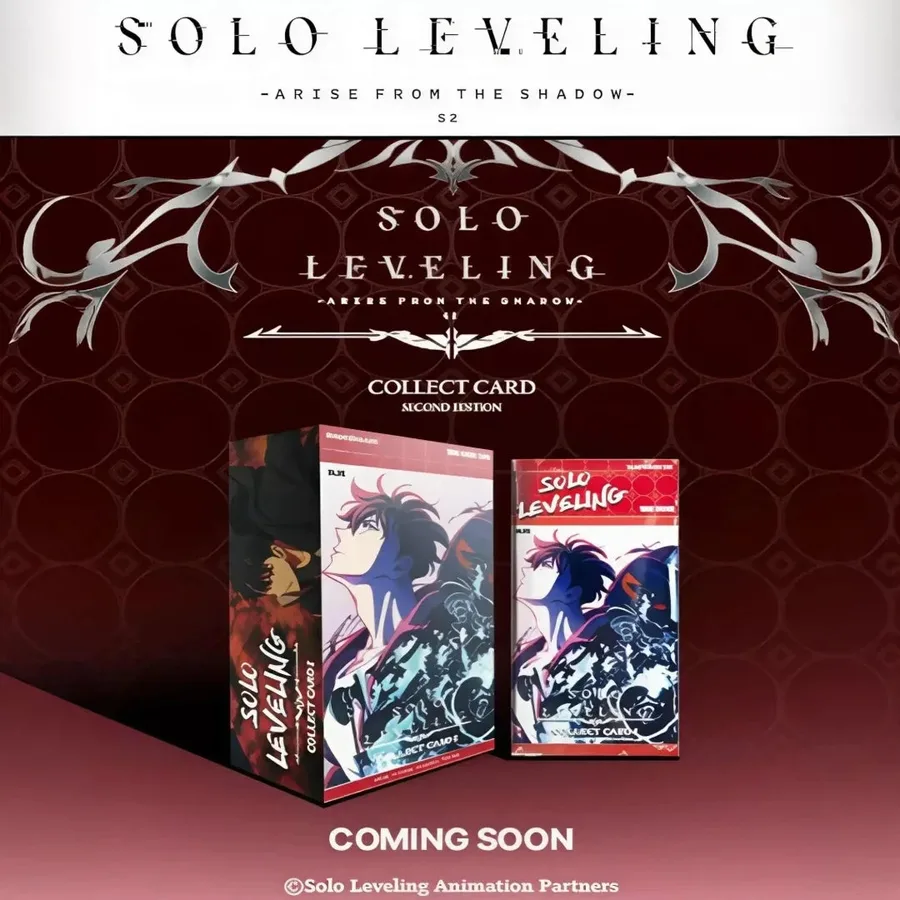 Solo Leveling Collect Card SL2E Booster Box Korean