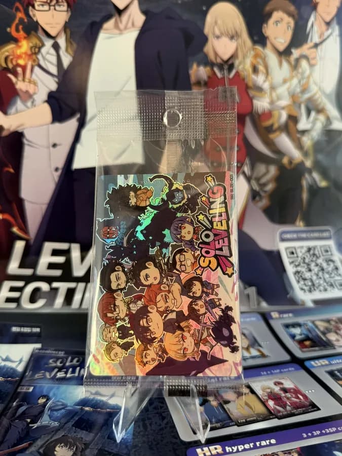 Solo Leveling SL2E Chibi Promo Card BN-001 Case Topper Sealed Korean